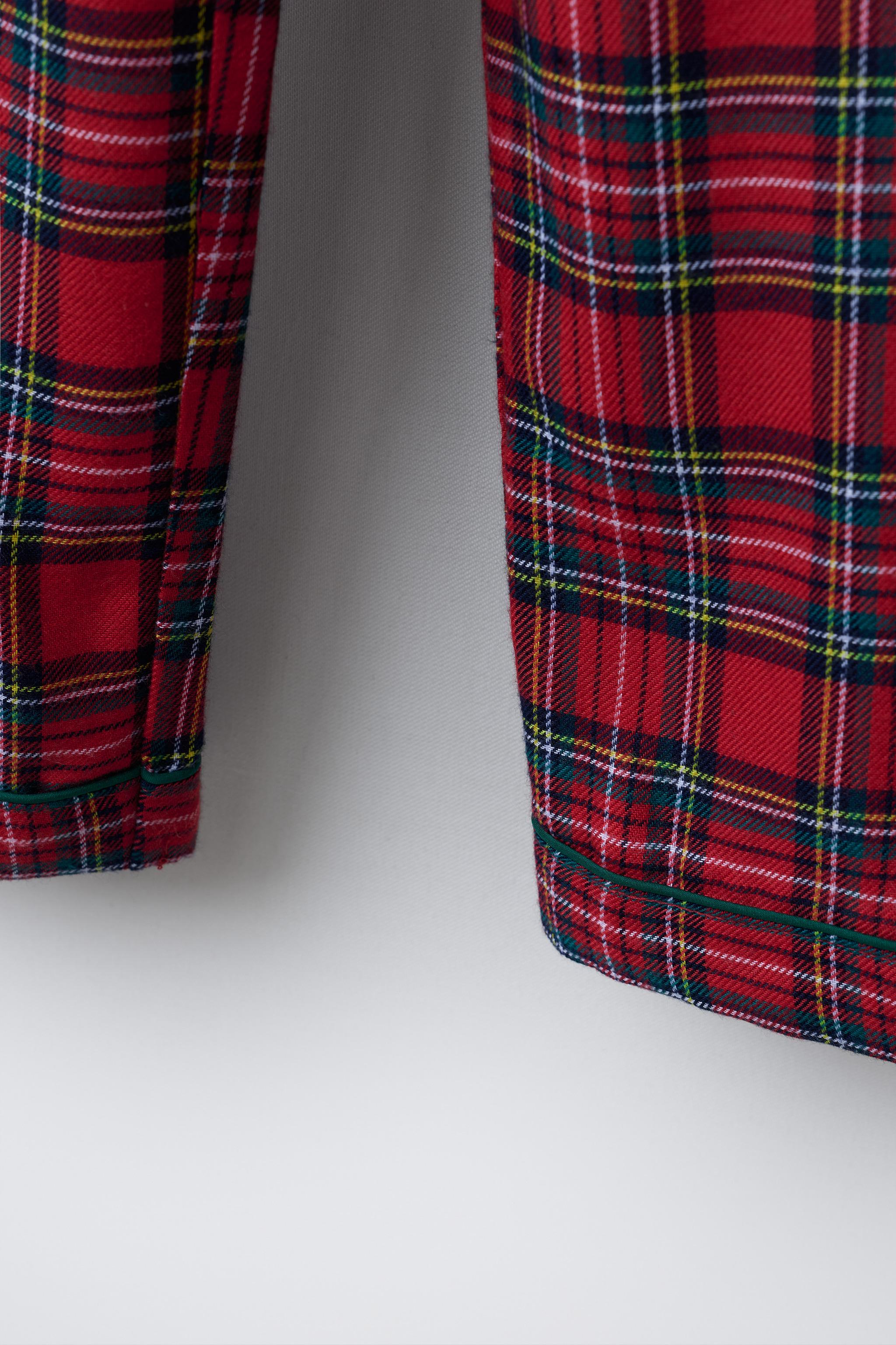 6- ANS/ PYJAMA À CARREAUX EN FLANELLE